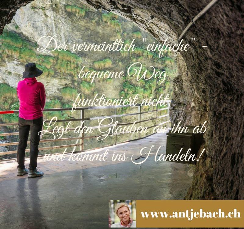 Antje Bach, Zitatekarte, Zitat, inspiriert, Handeln