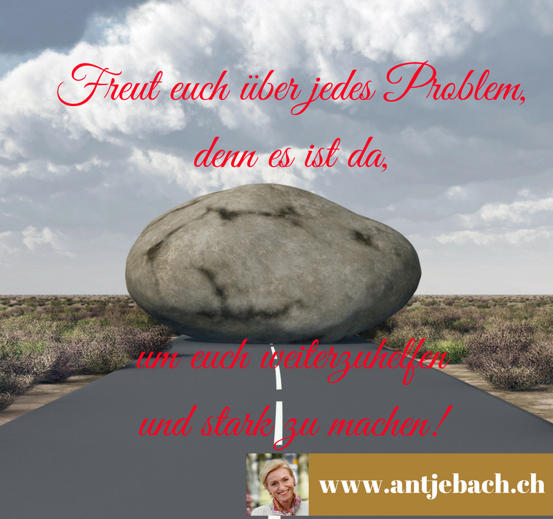 Antje Bach, Zitat, Zitatekarte, inspiriert, Problem, Freude, Arbeit, Unternehmen, Sinn