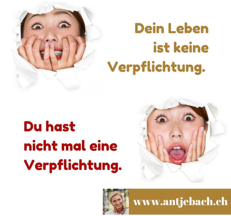 Antje Bach, inspiriert, Zitat, Zitatekarte, Verpflichtung, Leben, Freiheit, Unternehmen, Mitarbeiter, Führungskraft, Führung