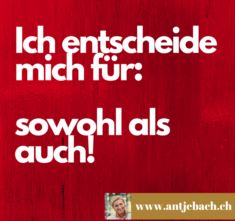 inspiriert, Antje Bach, Entscheidung