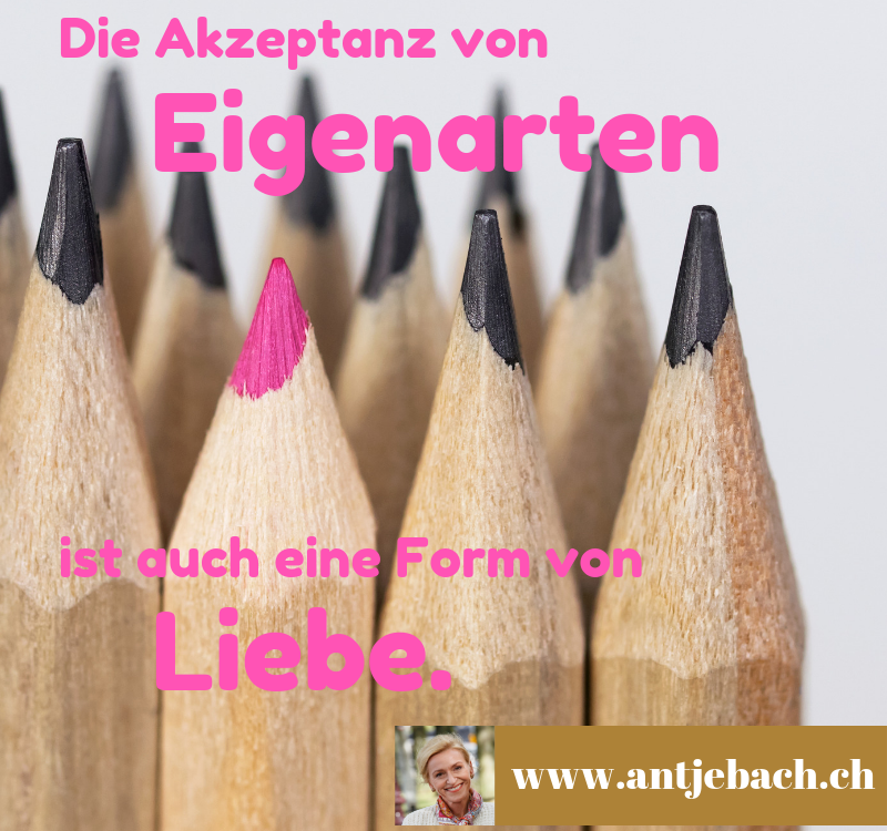 Antje Bach, inspiriert, Eigenarten, Liebe